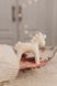 Свічка КОНИК Білого Кольору CHRISTMAS HORSE WHITE фото 1