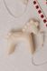 Свічка КОНИК Білого Кольору CHRISTMAS HORSE WHITE фото 2
