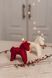 Набір свічок КОНИКИ: червоний + білий CHRISTMAS HORSE RED + WHITE фото 3