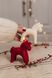 Набір свічок КОНИКИ: червоний + білий CHRISTMAS HORSE RED + WHITE фото 5