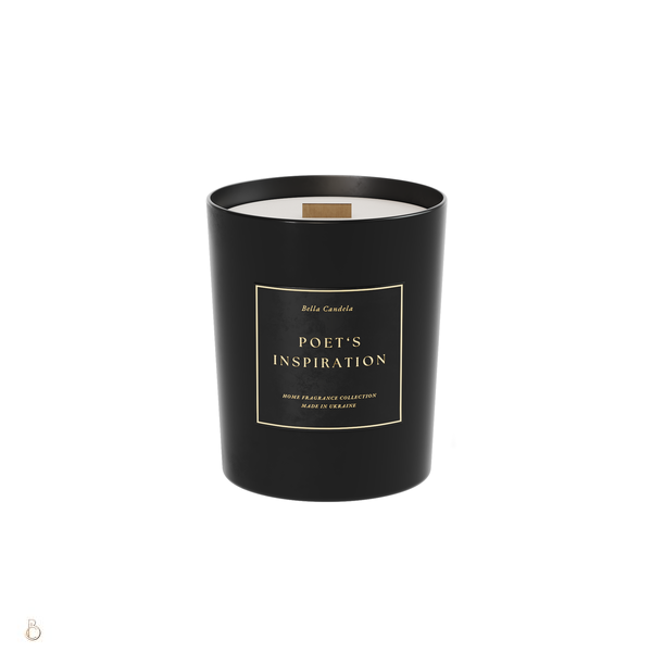 Свічка з ароматом POET'S INSPIRATION з дерев'яним ґнотом candle-роet's250 фото