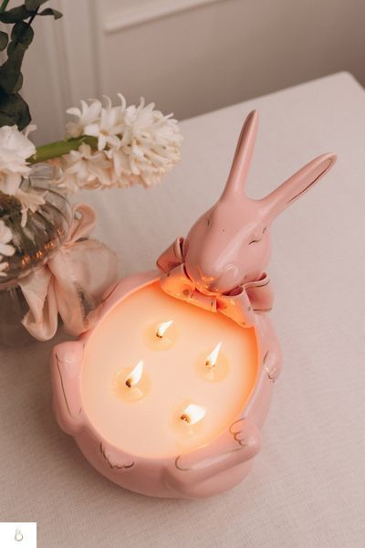 Великодній Кролик в Стильному Дерев`яному Ящику EASTER BUNNY + BOX фото