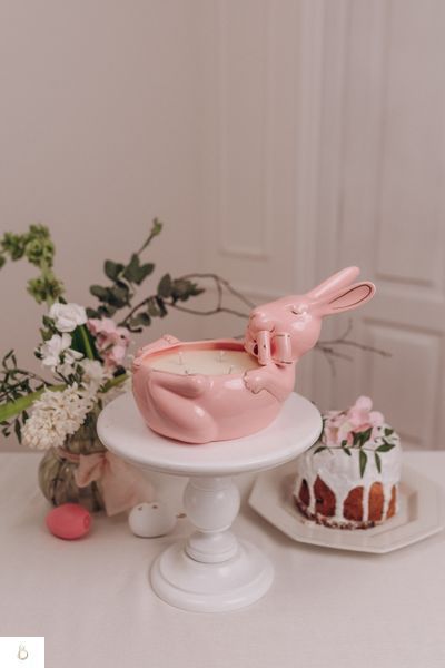 Великодній Кролик в Стильному Дерев`яному Ящику EASTER BUNNY + BOX фото