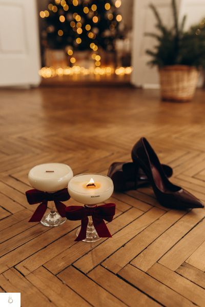 Свічка КЕЛИХ з ароматом пʼяної вишні  candle-bokal фото