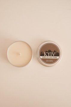 Свічка KYIV SMELLS LIKE HOME, 50 мл KYIV SMELLS LIKE HOME фото