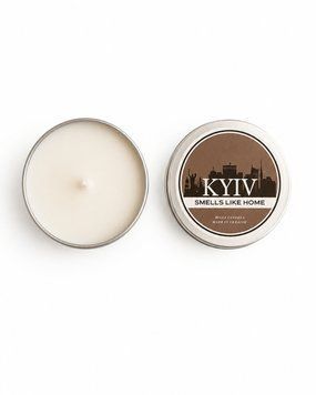 Свічка KYIV SMELLS LIKE HOME, 50 мл KYIV SMELLS LIKE HOME фото