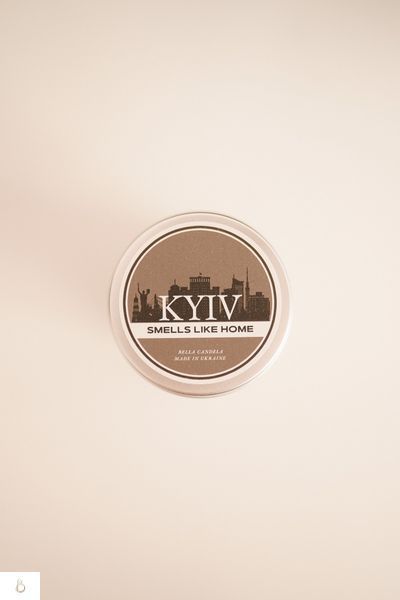 Свічка KYIV SMELLS LIKE HOME, 50 мл KYIV SMELLS LIKE HOME фото