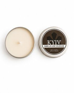 Свічка KYIV SMELLS LIKE COURAGE KYIV SMELLS LIKE COURAGE фото