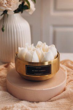 Свічка з тюльпанами з ароматами весняних квітів CANDLE TULIP 480 ML фото