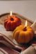 Свічка Гарбузик з бджолиного воску жовта PUMPKIN 2 фото 3