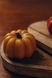 Свічка Гарбузик з бджолиного воску жовта PUMPKIN 2 фото 6