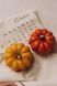 Свічка Гарбузик з бджолиного воску жовта PUMPKIN 2 фото 2