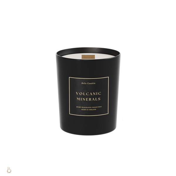 Свічка з ароматом VOLCANIC MINERALS з дерев'яним ґнотом candle-volcanic250 фото